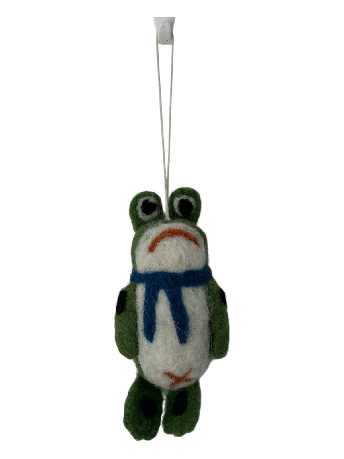 Freddy the Frog – Felt Ornament