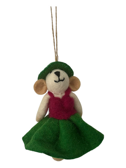 Molly the Doll – Felt Ornament