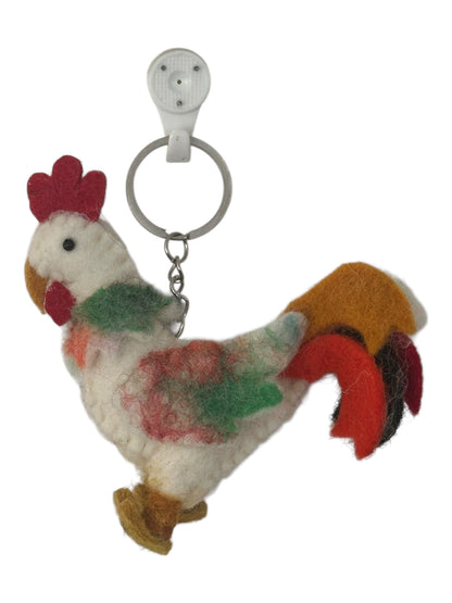 Poppy the Chicken – Felt Hanging Ornament