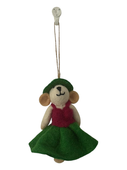 Molly the Doll – Felt Ornament