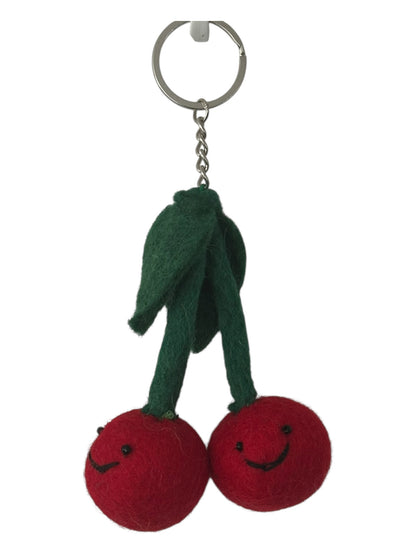 Cherry Bliss – Felt Fruit Decoration