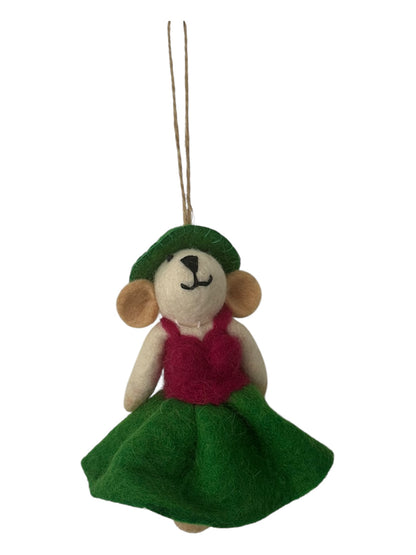 Molly the Doll – Felt Ornament