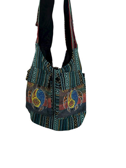 Handmade Cotton Boho Sling Bag –