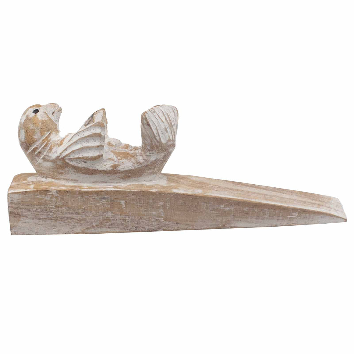 Hand Carved Doorstop