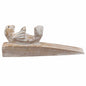 Hand Carved Doorstop