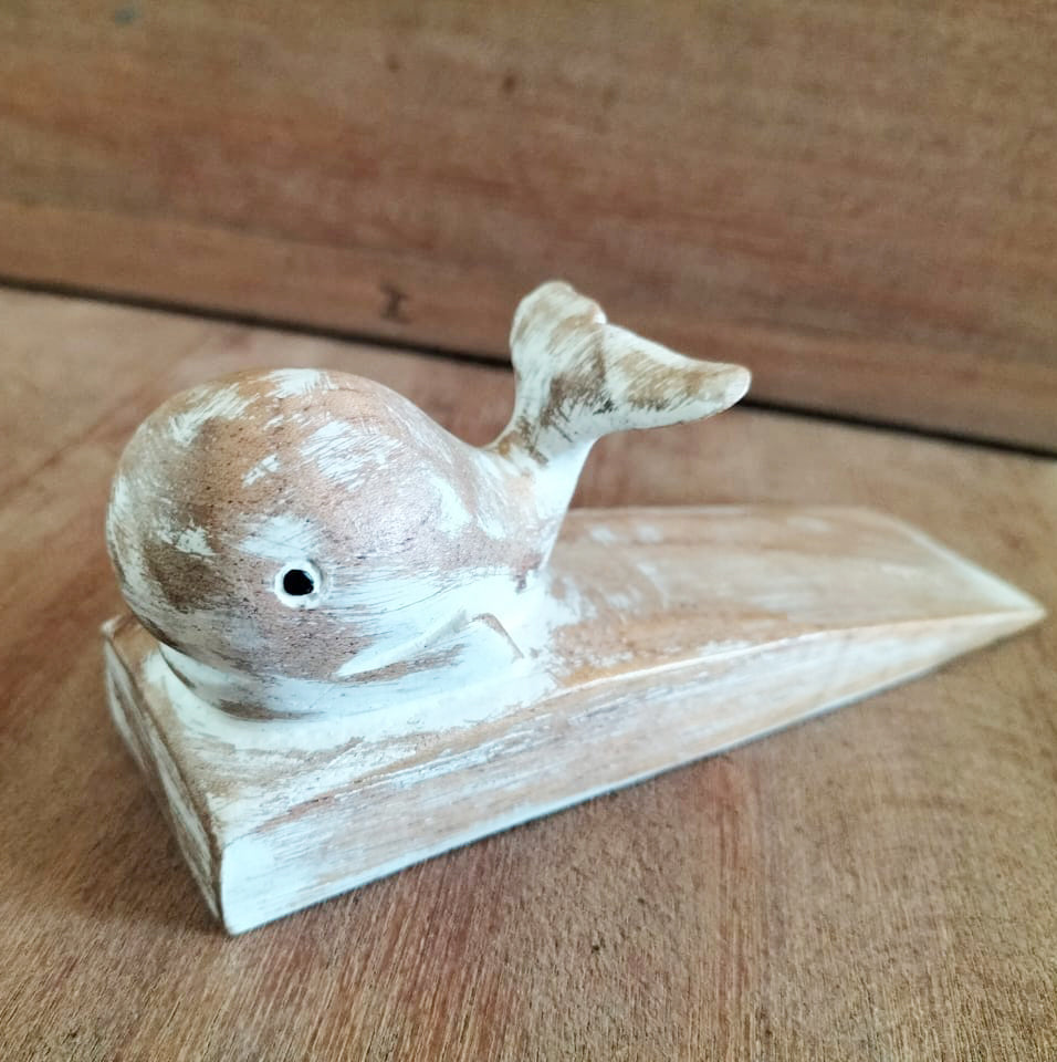 Hand Carved Doorstop