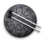 Hapi Drum Om Mandala Engraved - 16cm