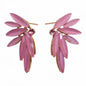 Soft Pink - Vintage Glass - Faries - Earrings