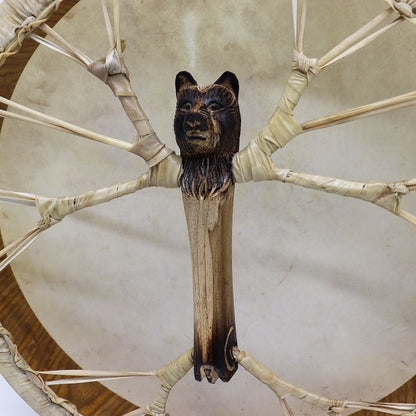 Spirit of the Bear - Shaman Drum & Stick- Tunable - 40cm