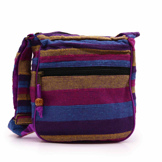 Large Sling Bag  (Adjustable Strap) - Wild Flowers