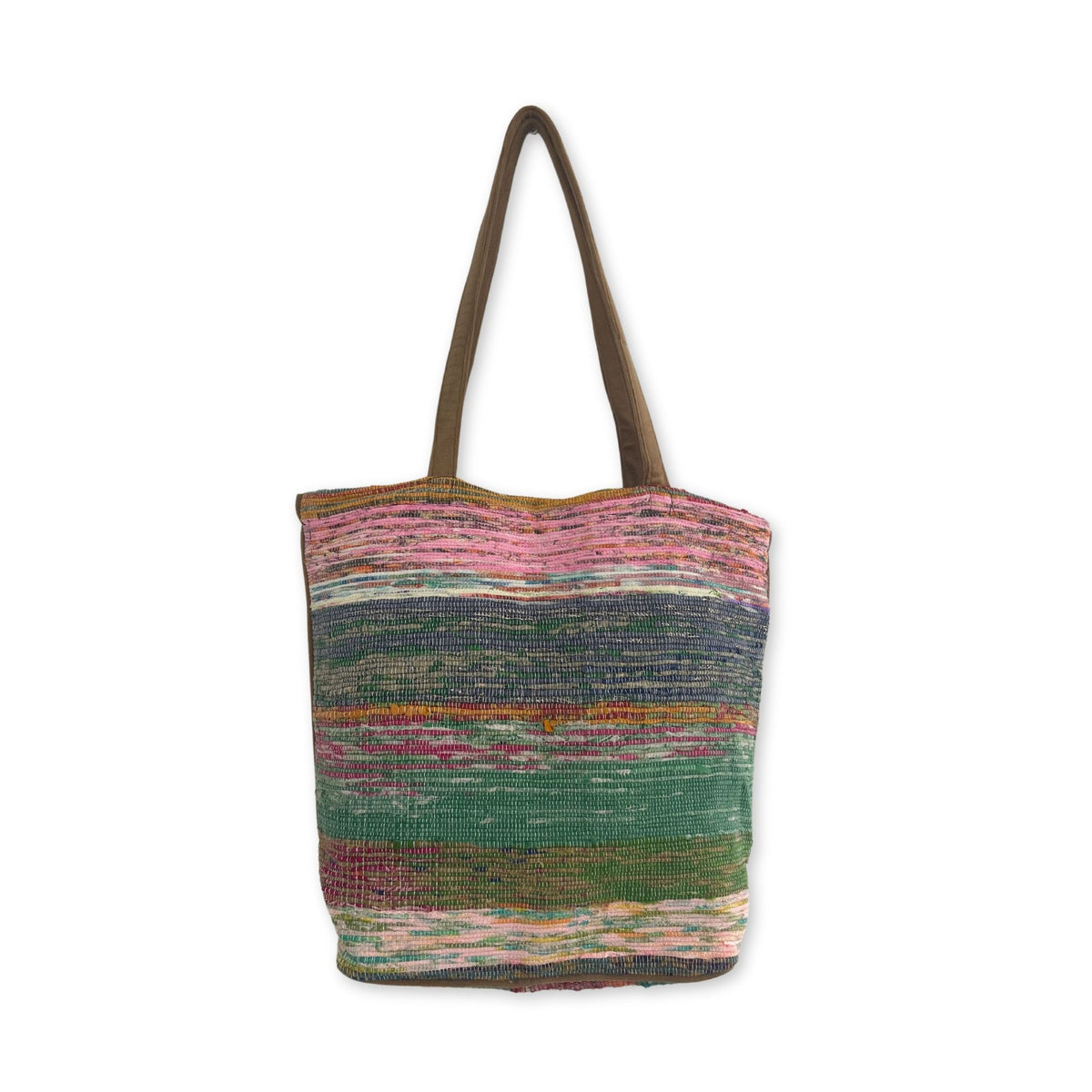 Recycled Big Rug Shoulder Bag - Shades of Dusk