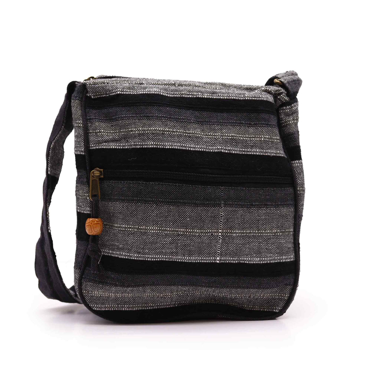 Large Nepal Sling Bag  (Adjustable Strap) - Mountain Granite