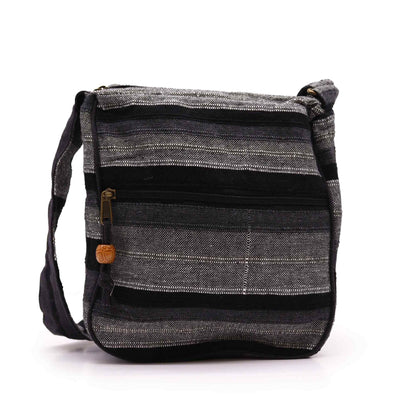 Large Nepal Sling Bag  (Adjustable Strap) - Mountain Granite