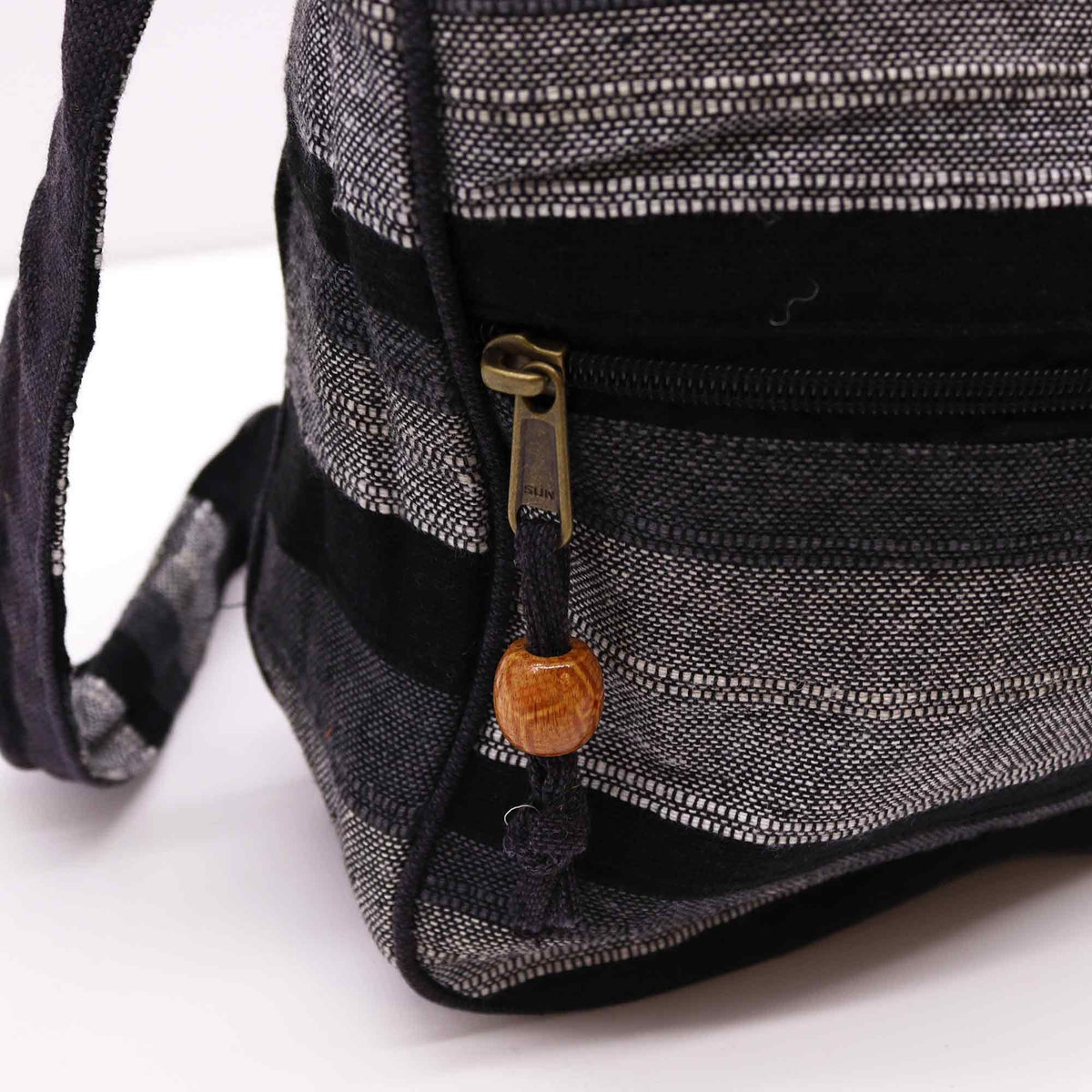 Large Nepal Sling Bag  (Adjustable Strap) - Mountain Granite