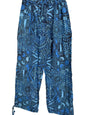 Geometric Cotton Cargo Pants | Handmade Nepal Boho Trousers