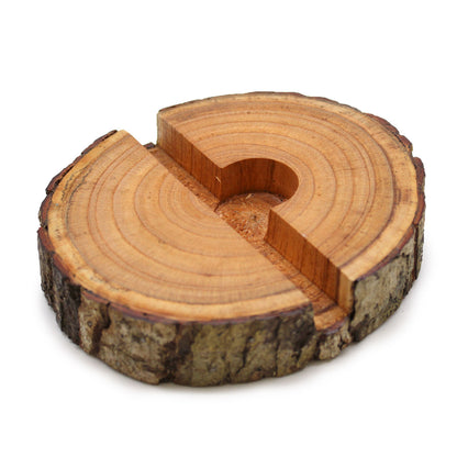 Log Phone Holder