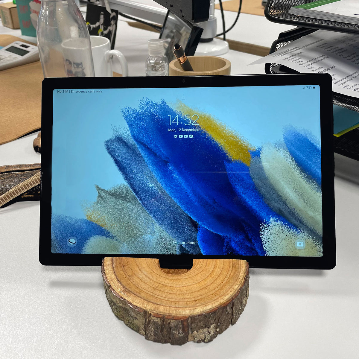Log Phone Holder