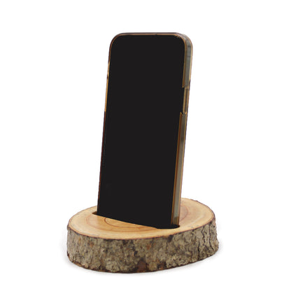 Log Phone Holder